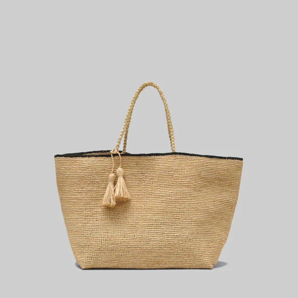 Maison NH - Sac Rose Marie - Naturel & Noir