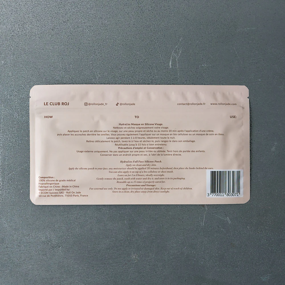 Masque visage silicone Hydraliss - Roll on Jade - Image 2