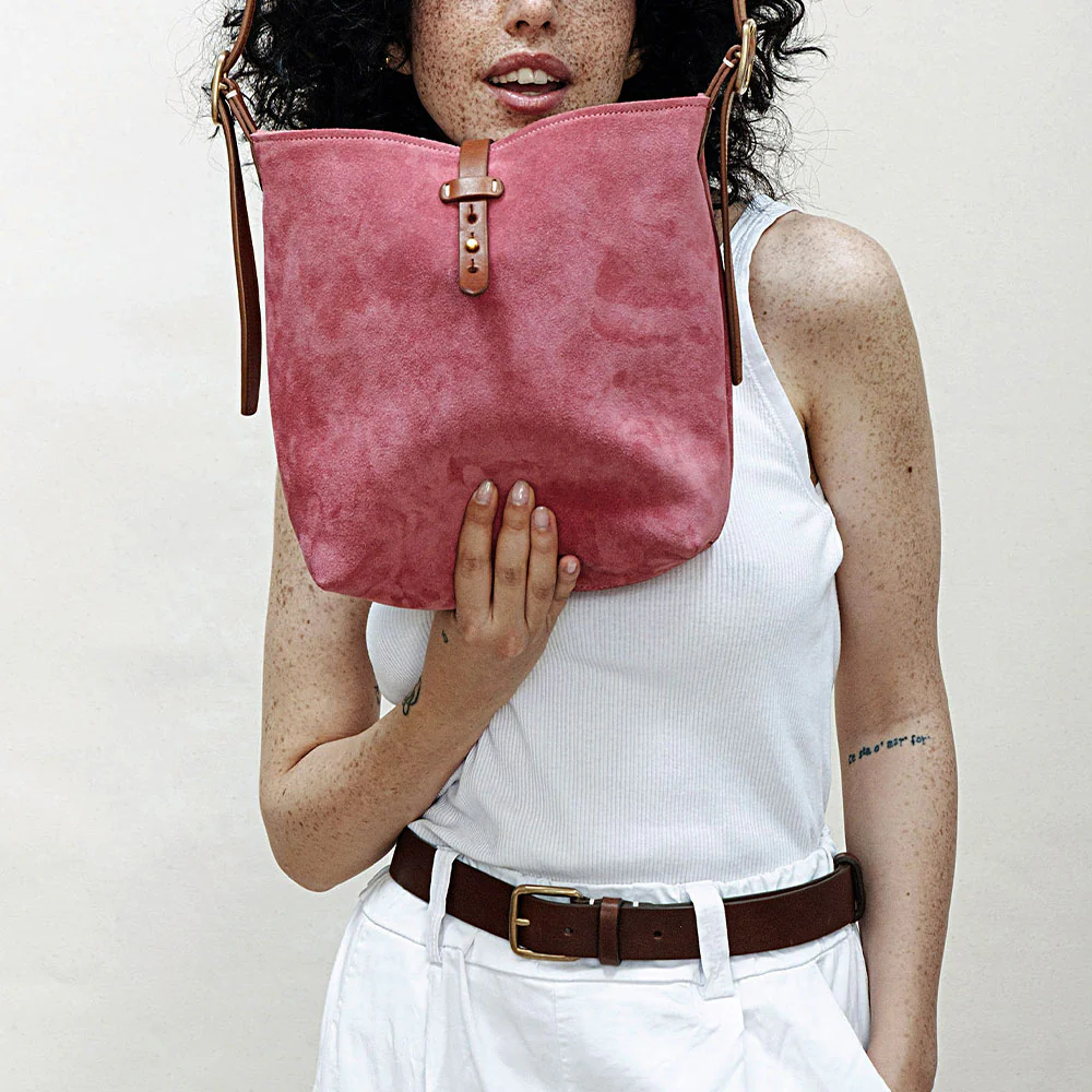 Massimo Palomba - Sac Babette Suede - Geranio - Image 3