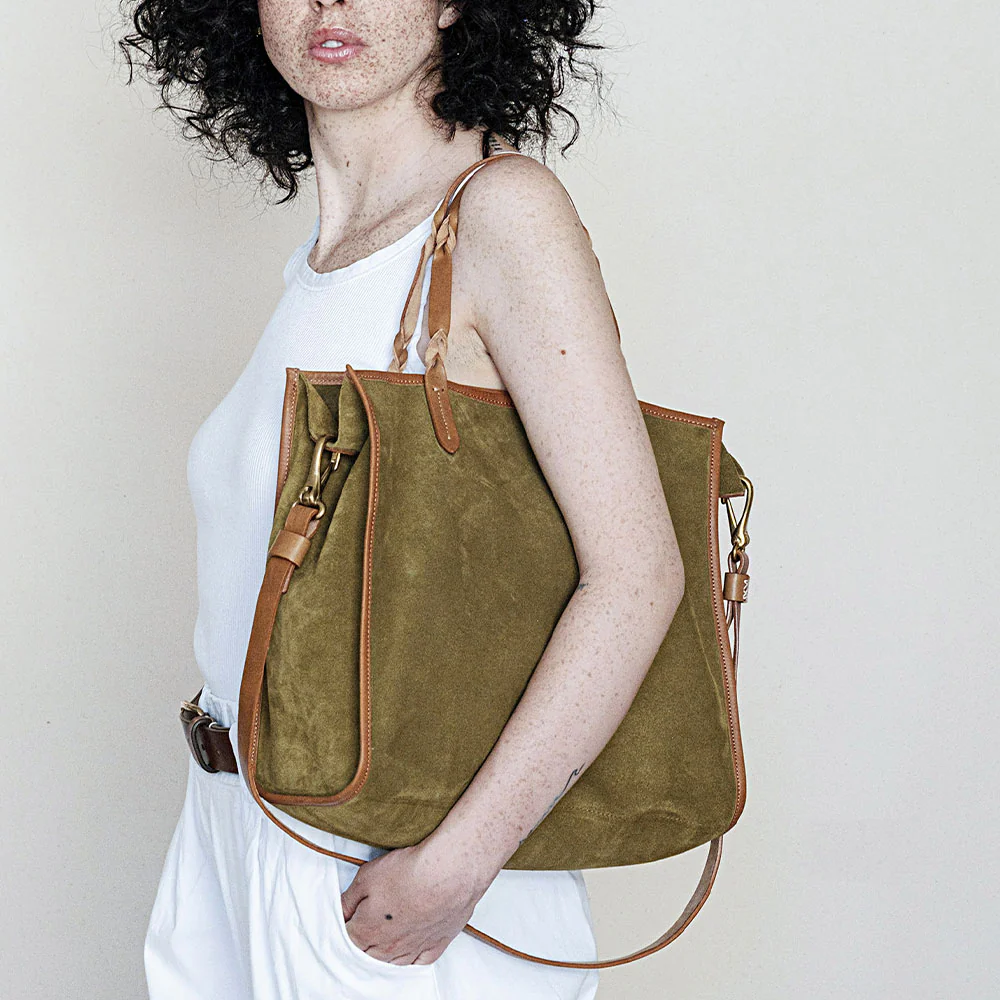 Massimo Palomba - Sac Rose Suede - Caramel - Image 2