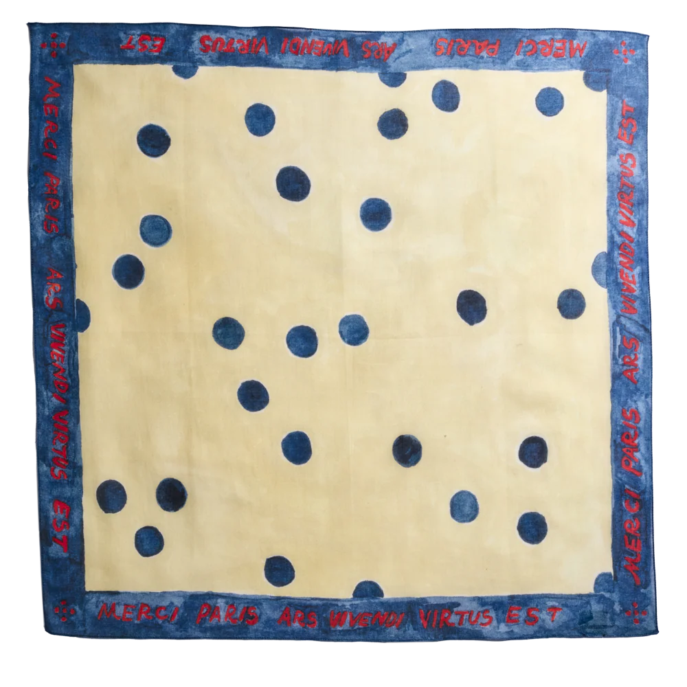 Merci - Bandana Ars Vivendi Virtus Est - Marine - Image 3