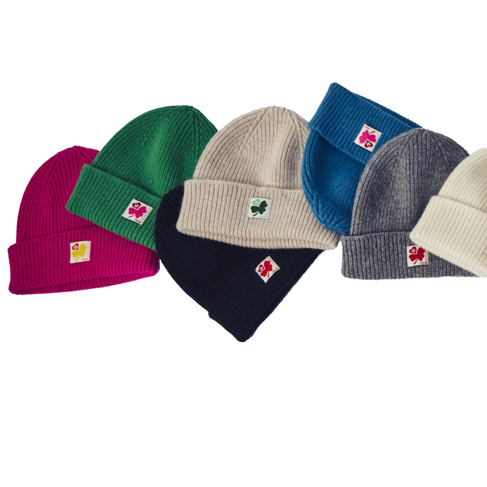 Merci - Bonnet Lucky - Bleu & Vert - Image 5