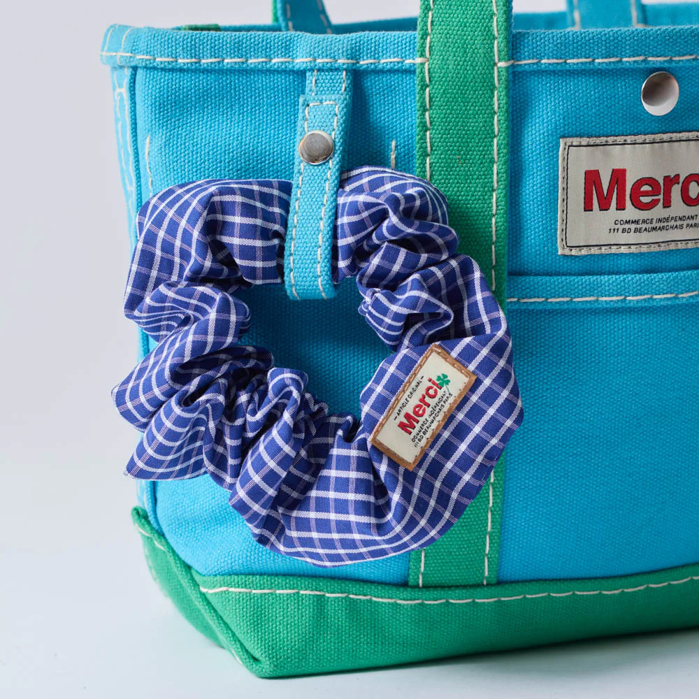 Merci - Cabas Candide - Bleu & Menthe - Image 9