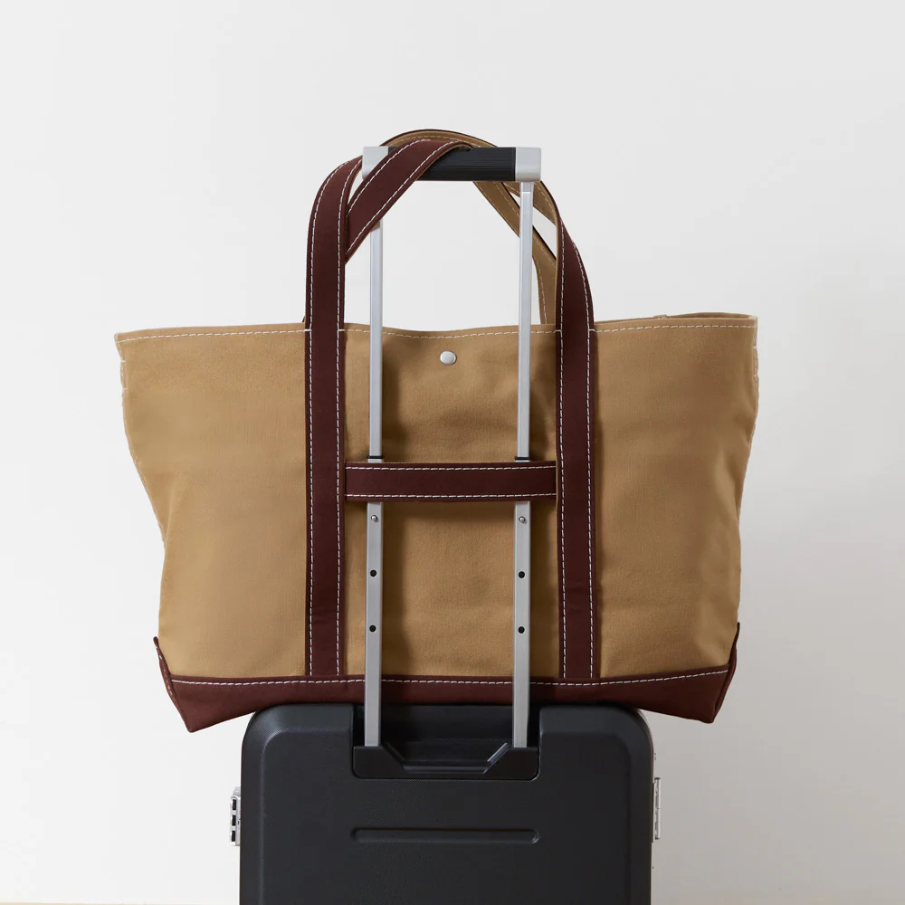 Merci - Cabas Candide en coton XL - Khaki Marron - Image 5
