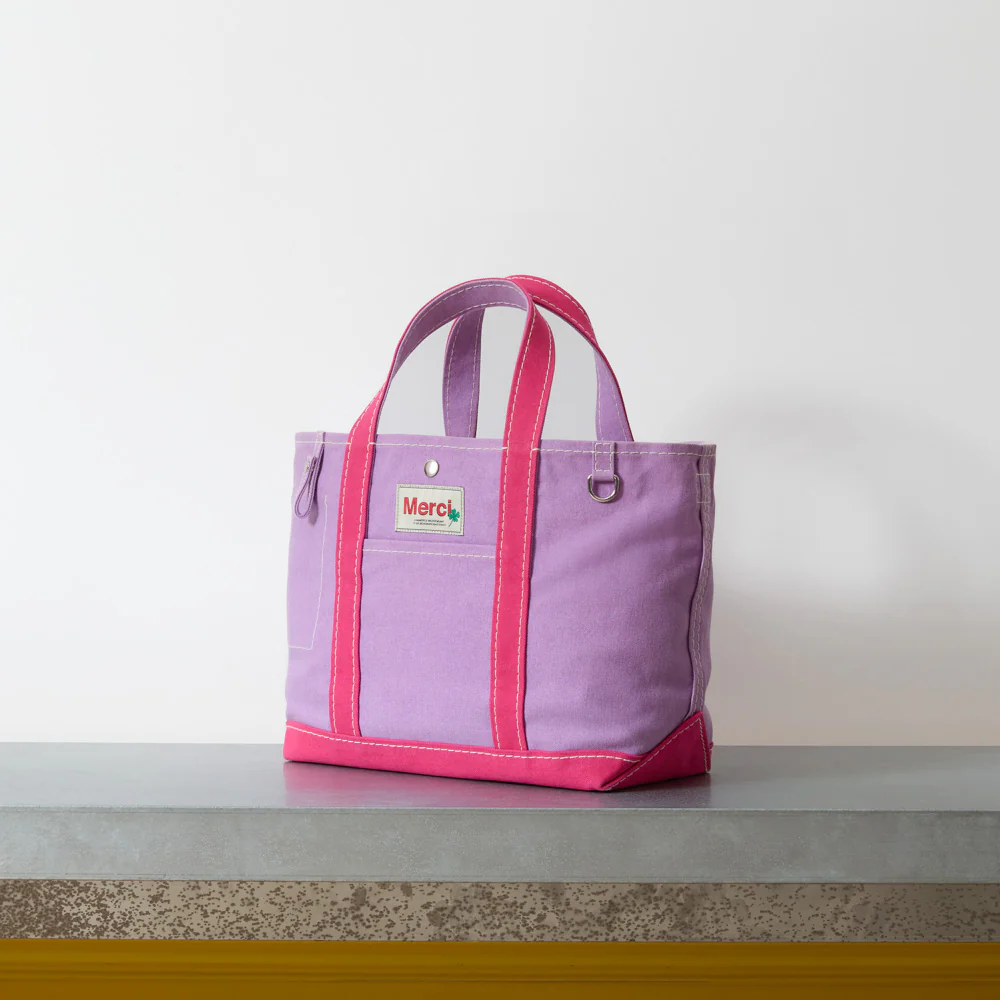 Merci - Cabas Candide - Lila & Fuchsia - Image 4