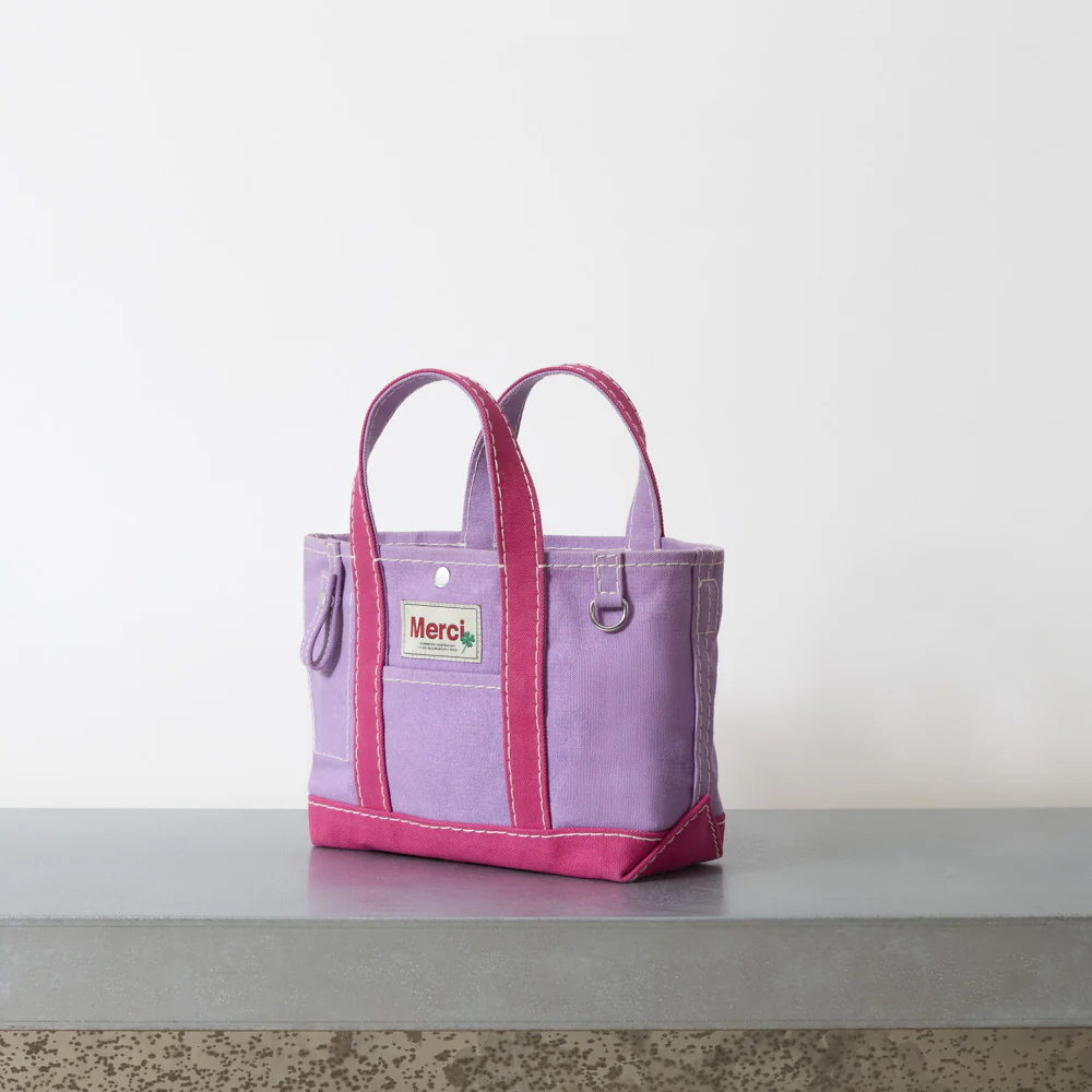 Merci - Cabas Candide - Lila & Fuchsia - Image 6