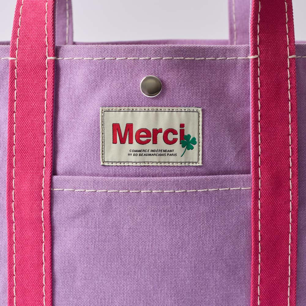 Merci - Cabas Candide - Lila & Fuchsia - Image 7