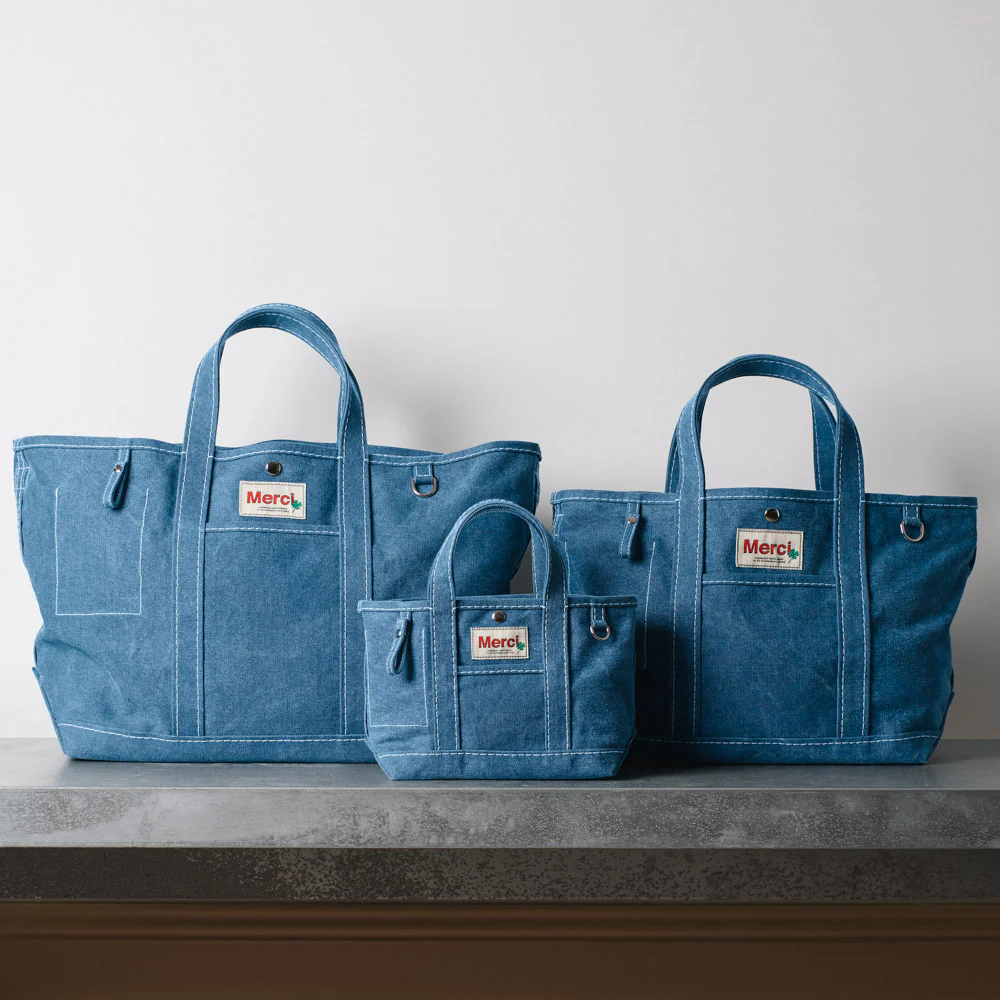 Merci - Cabas Candide Uni - Denim