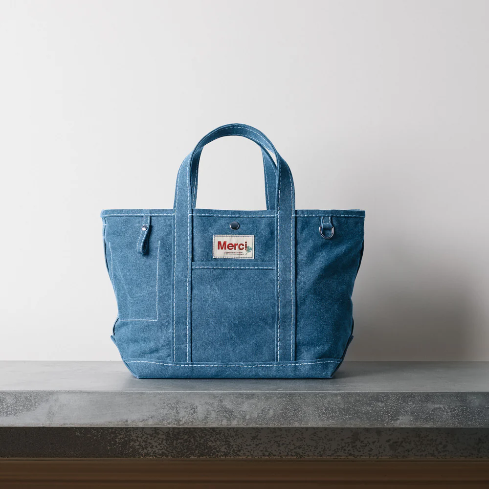 Merci - Cabas Candide Uni - Denim - Image 3