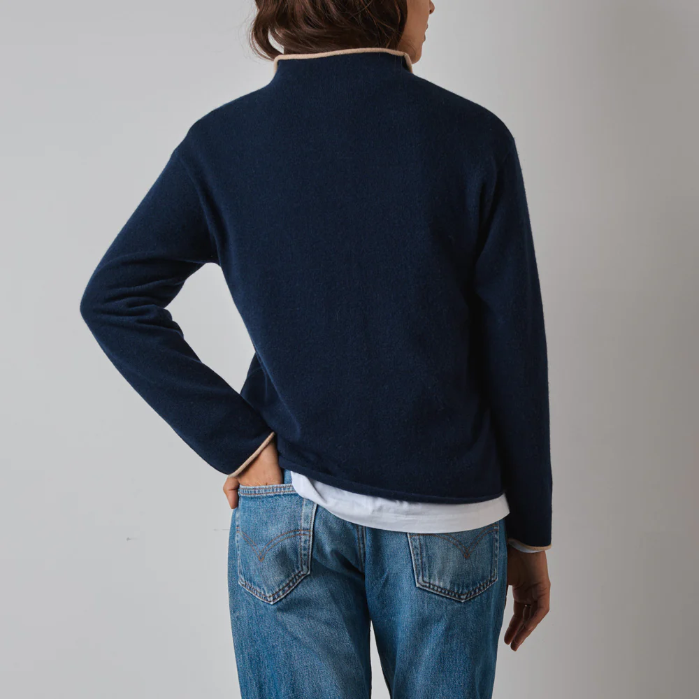 Merci - Gilet Iris - Bleu - Image 2