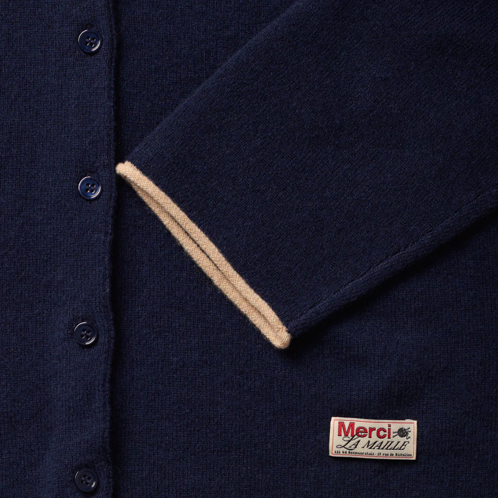 Merci - Gilet Iris - Bleu - Image 6