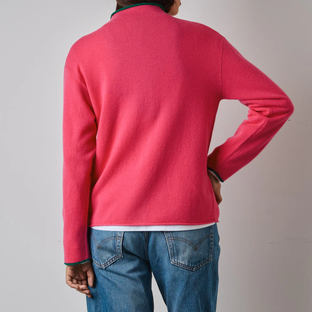Merci - Gilet Iris - Rose - Image 2