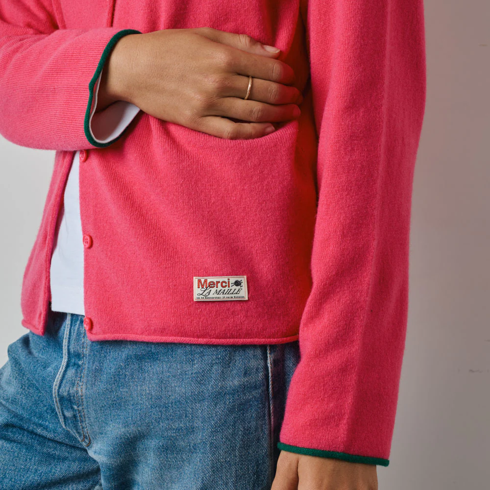 Merci - Gilet Iris - Rose - Image 4