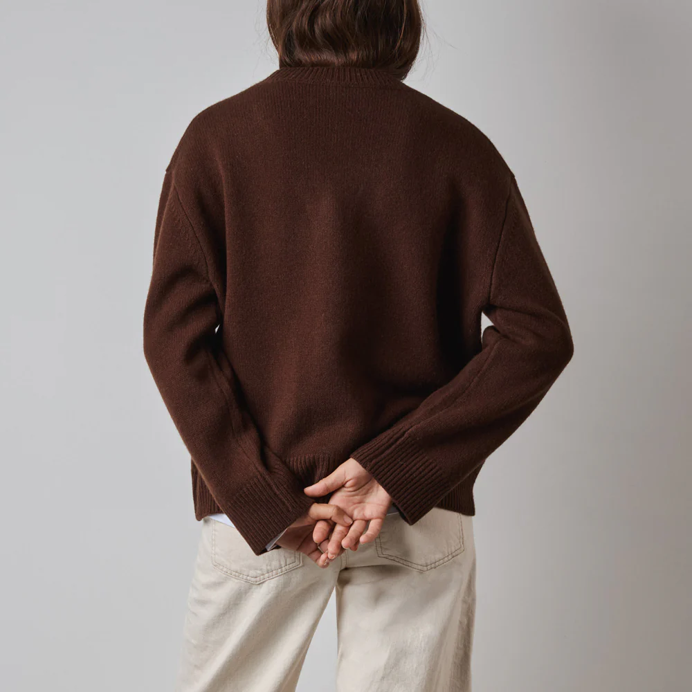Merci - Cardigan Juliette - Marron - Image 2