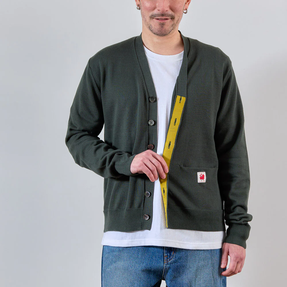 Merci - Cardigan Maximilien - Forest - Image 3