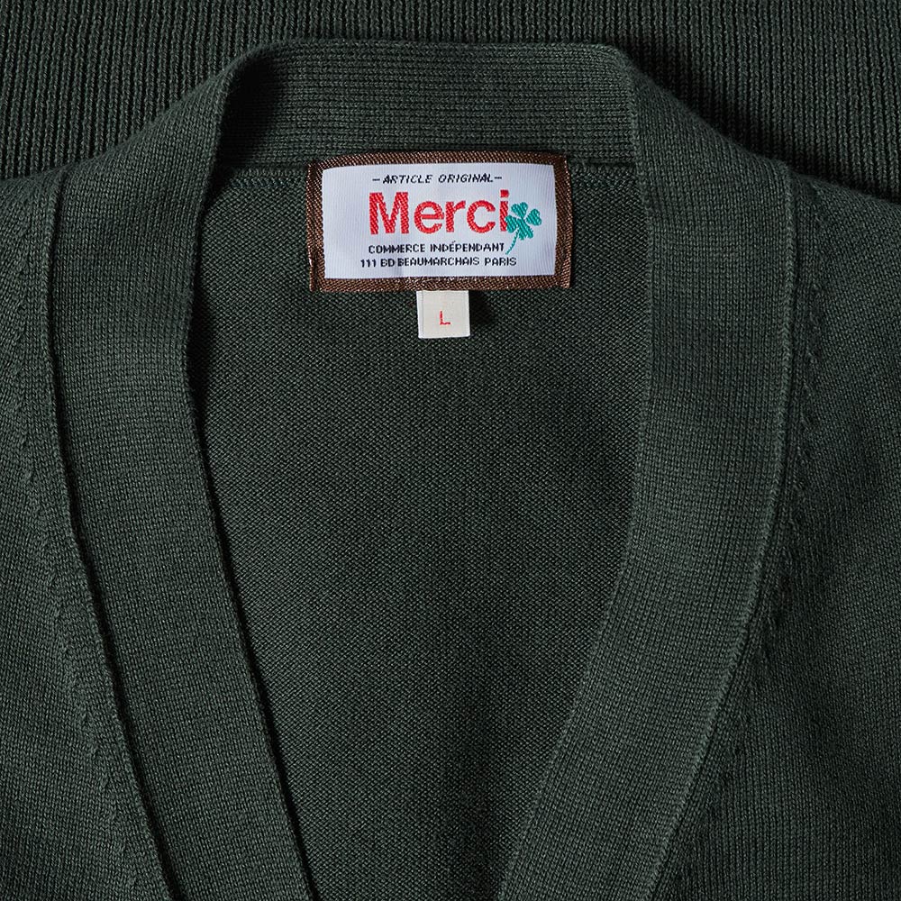 Merci - Cardigan Maximilien - Forest - Image 8