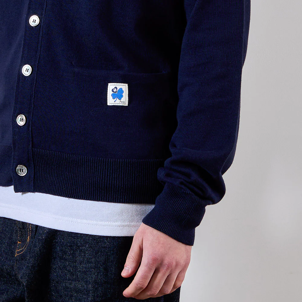 Merci - Cardigan Maximilien - Marine - Image 6