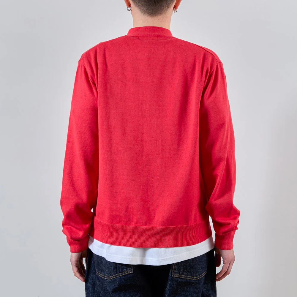 Merci - Cardigan Maximilien - Rouge - Image 6