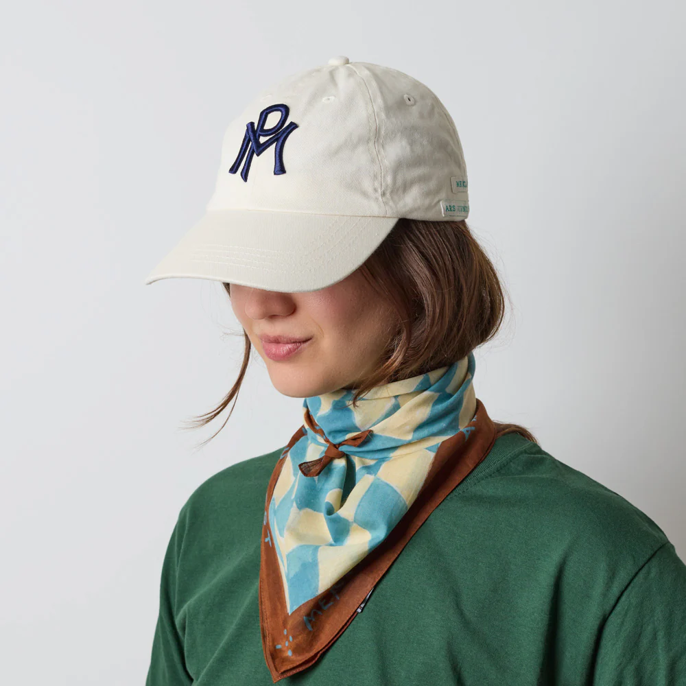 Merci - Casquette MP - Ecru & Marine