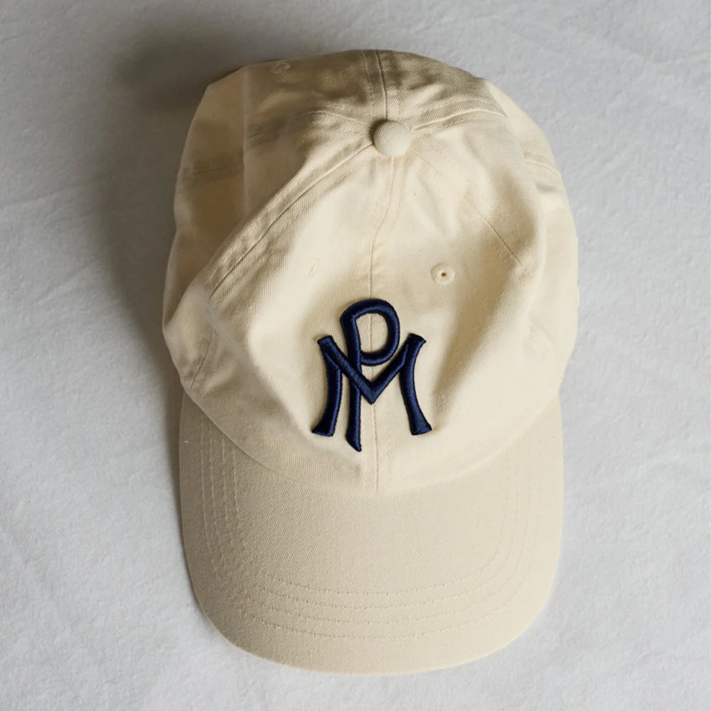 Merci - Casquette MP - Ecru & Marine - Image 3