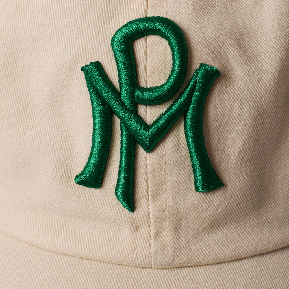 Merci - Casquette MP - Ecru & Vert - Image 6