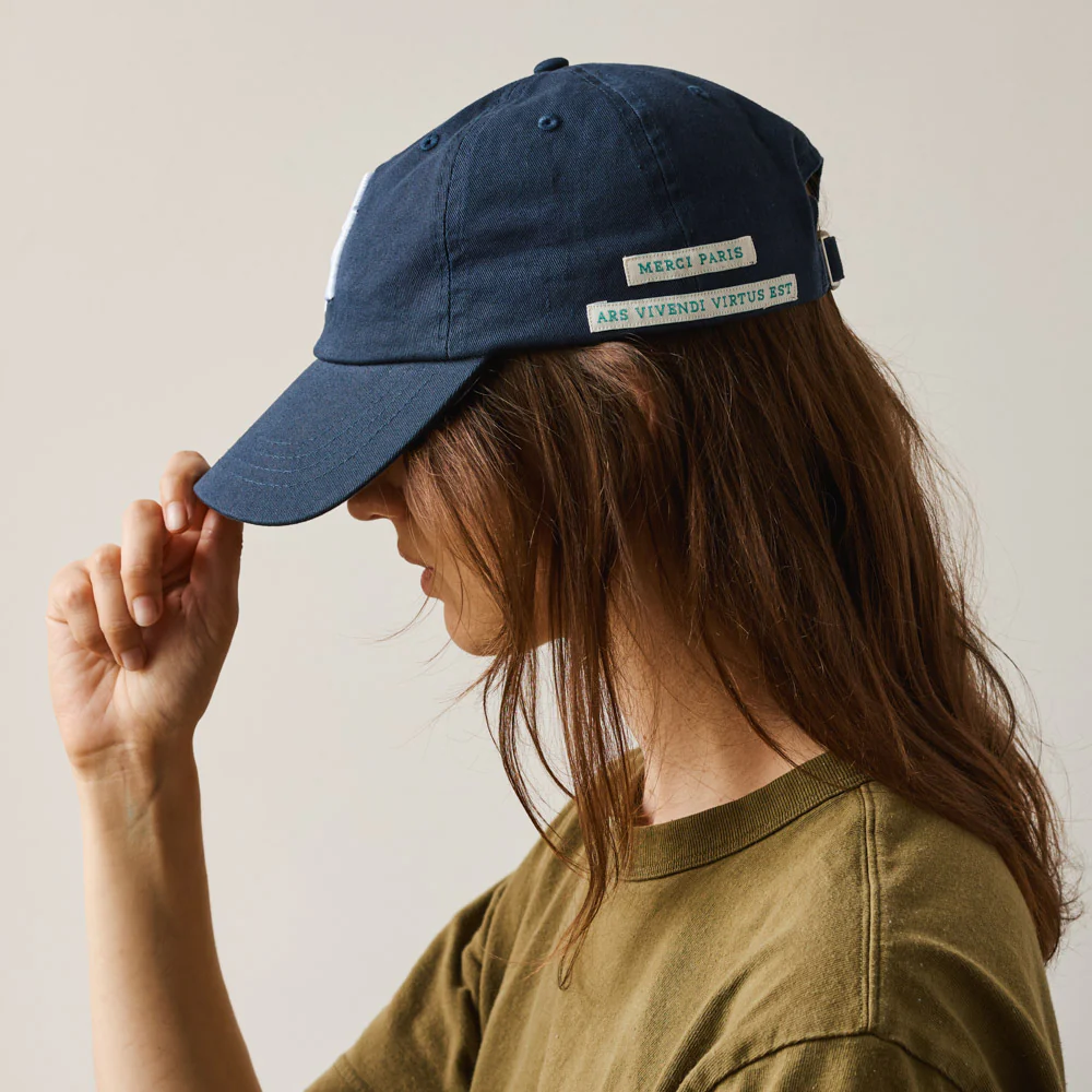 Merci - Casquette MP - Marine & Blanc - Image 9