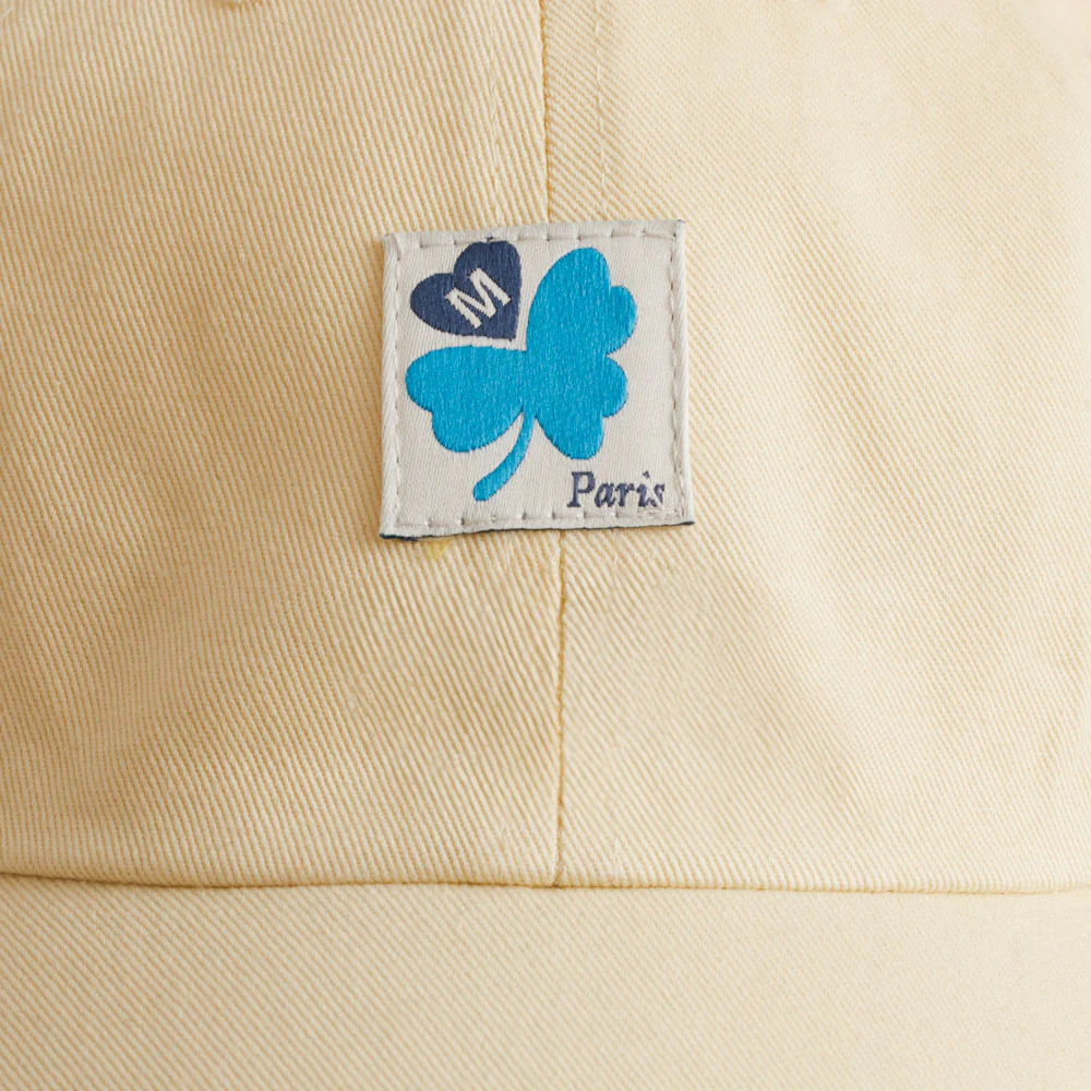 Merci - Casquette Trèfle Patch - Jaune - Image 4