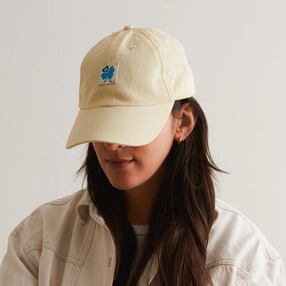 Merci - Casquette Trèfle Patch - Jaune - Image 6