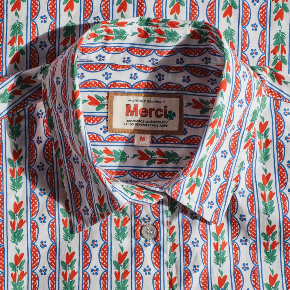Amour Breton x Merci - Chemise - Rouge - Image 6