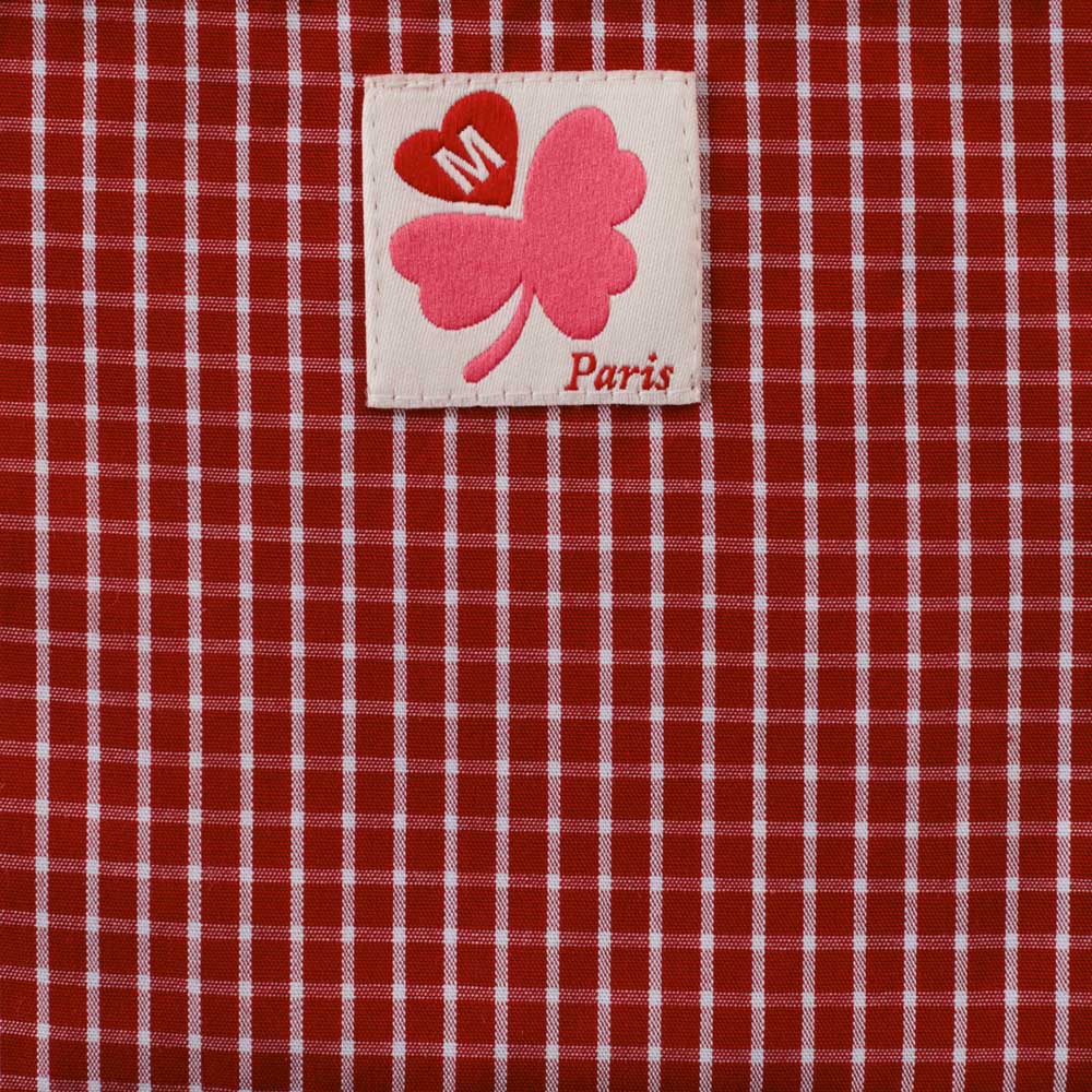 Merci - Chemise Basile - Carreaux Rouge - Image 3