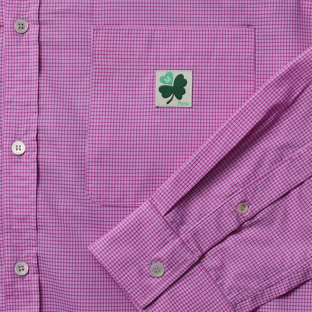 Merci - Chemise Sacha - Carreaux Rose - Image 4