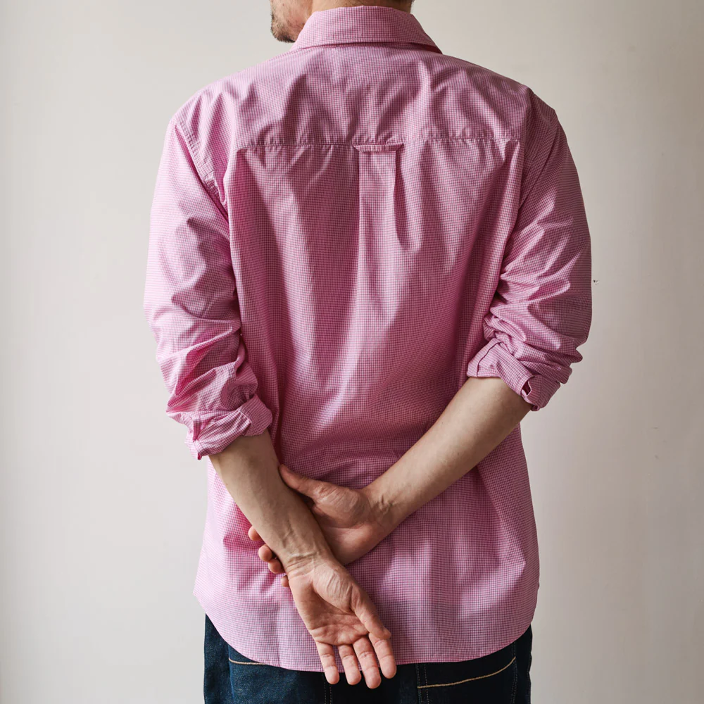 Merci - Chemise Sacha - Carreaux Rose - Image 6