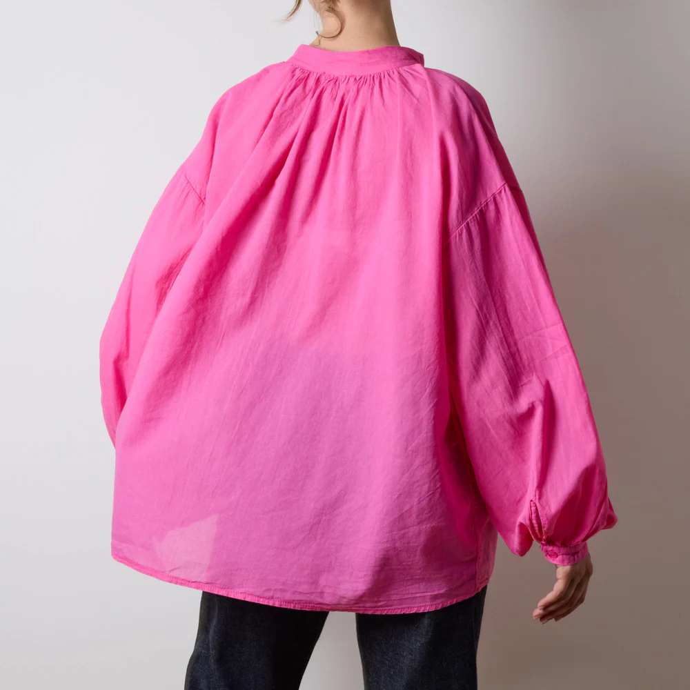 Merci - Chemise Victoria - Fushia - Image 2