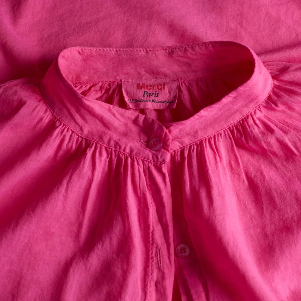 Merci - Chemise Victoria - Fushia - Image 3