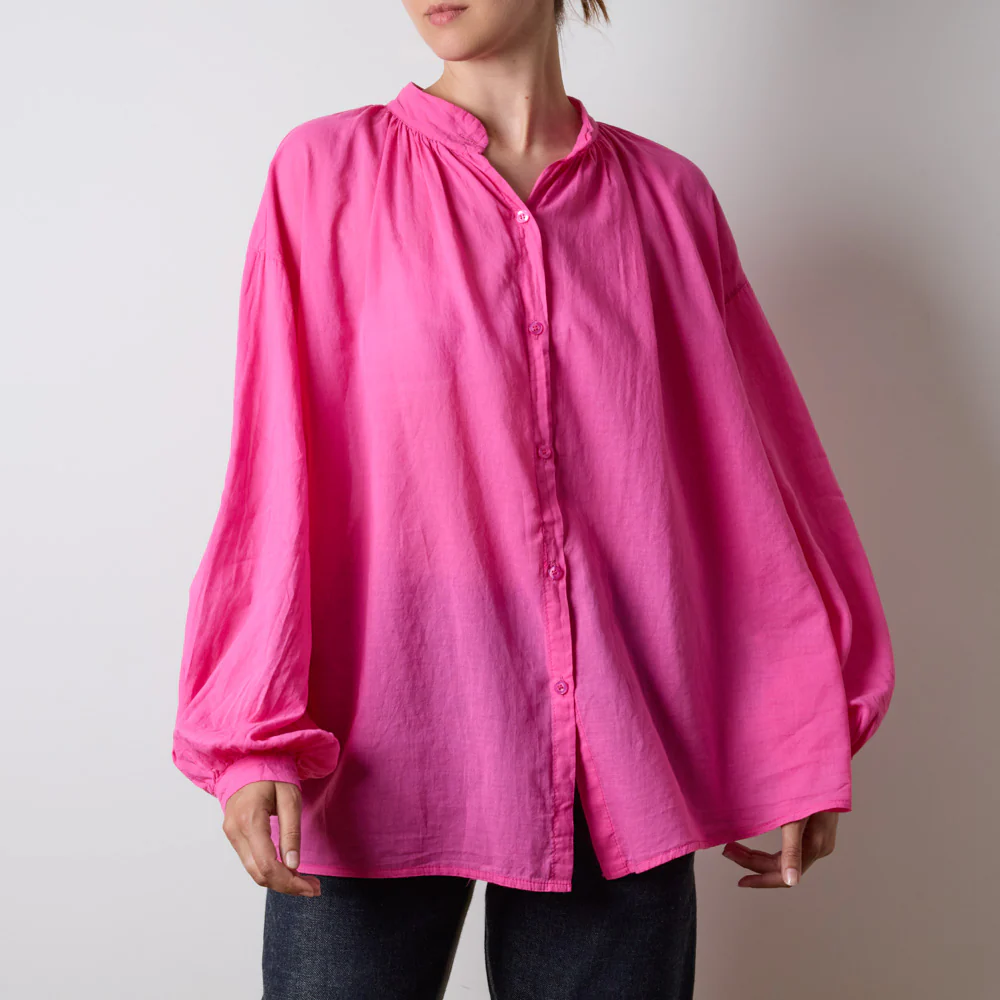 Merci - Chemise Victoria - Fushia - Image 4