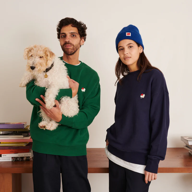 Merci - Crewneck Charles - Vert - Image 3