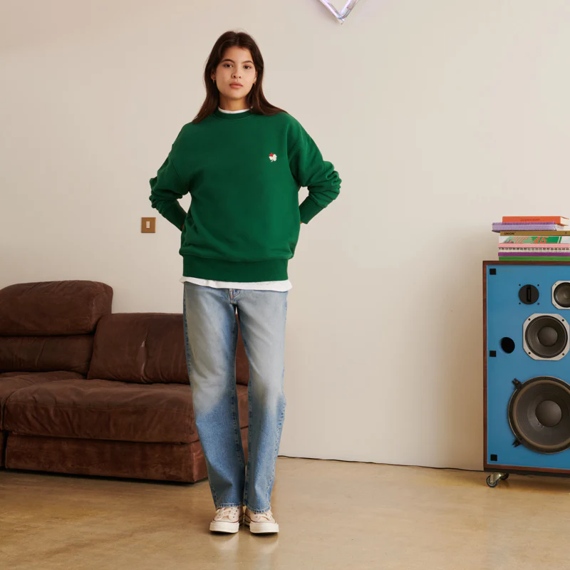 Merci - Crewneck Charles - Vert - Image 4