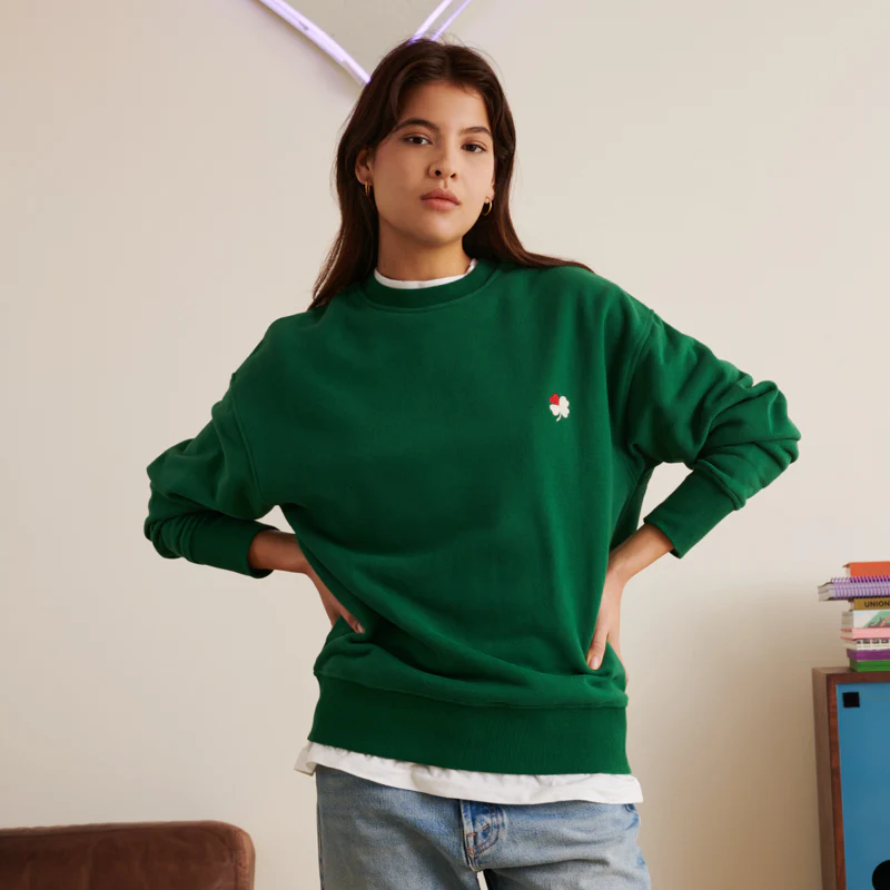 Merci - Crewneck Charles - Vert - Image 5