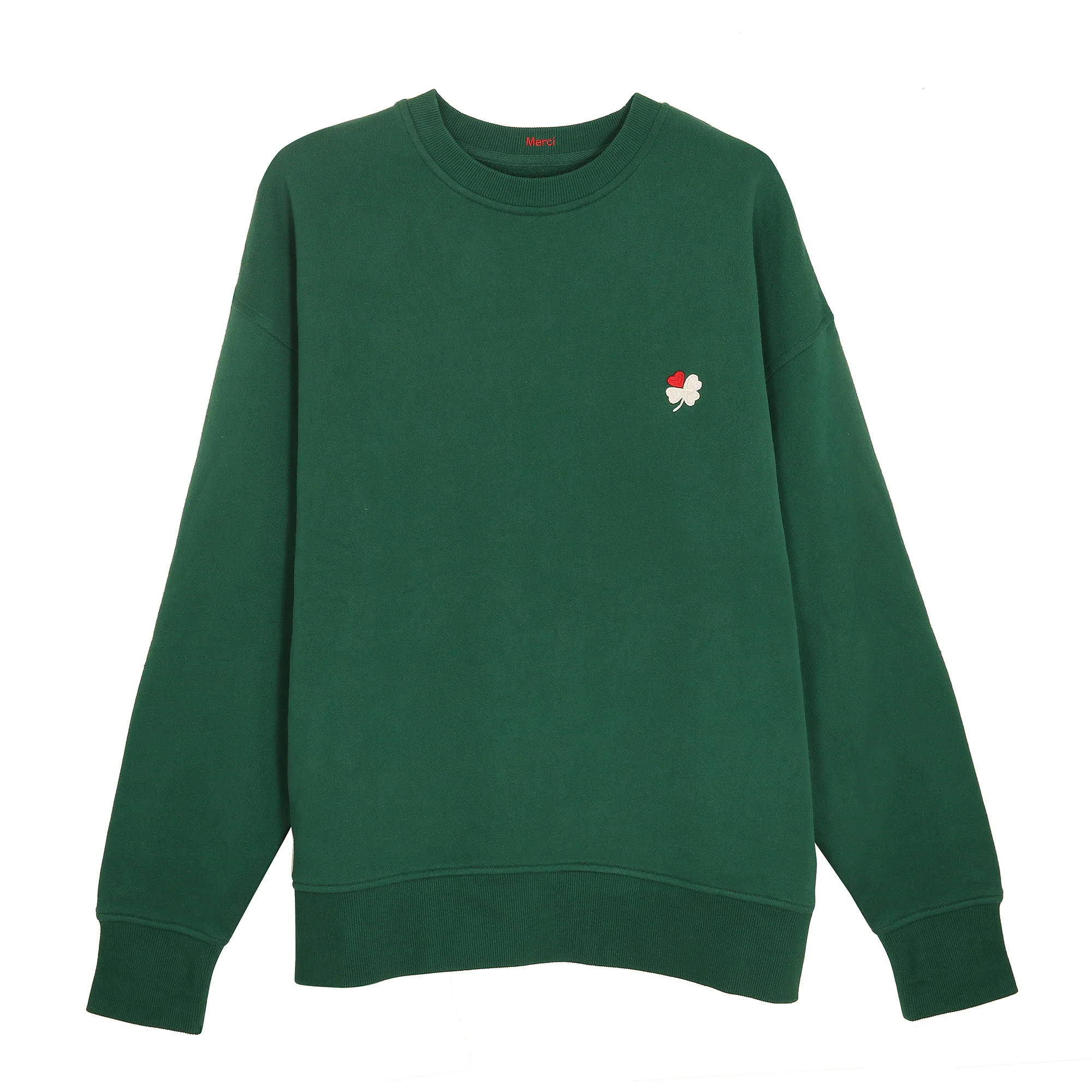 Merci - Crewneck Charles - Vert - Image 6