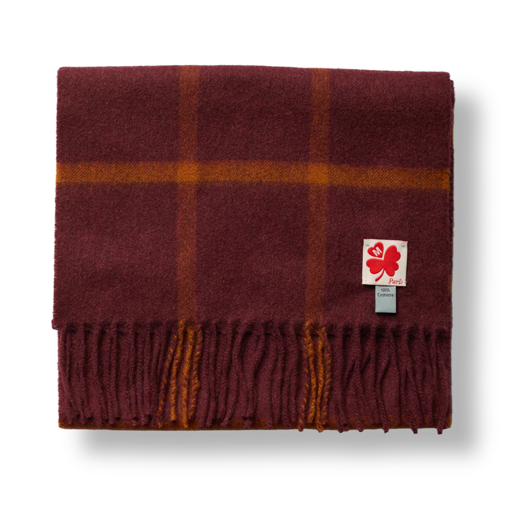 Merci - Echarpe en cachemire Harry - Windowpane - Image 3