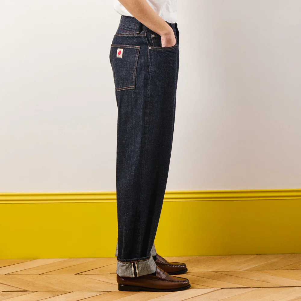 Merci - Jeans Carrot Trèfle - Onewash - Image 3