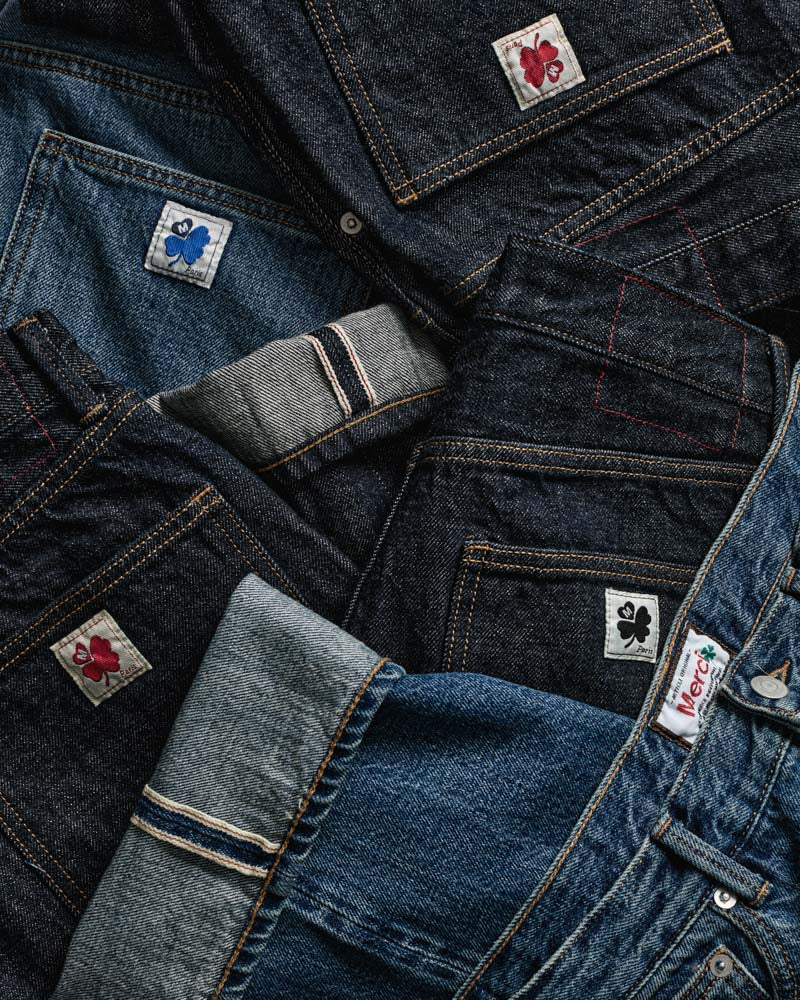 Merci - Jeans Carrot Trèfle - Onewash - Image 8