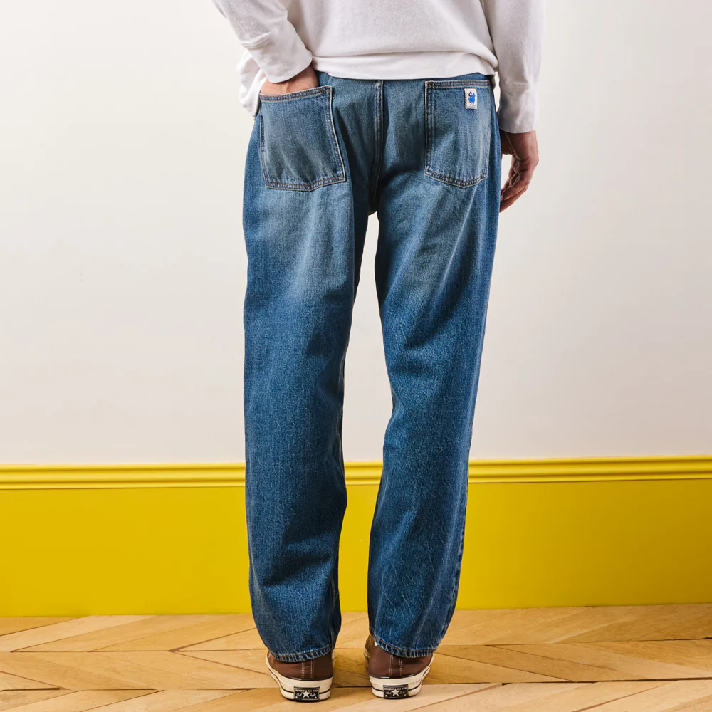 Merci - Jeans Carrot Trèfle - Stonewash - Image 3