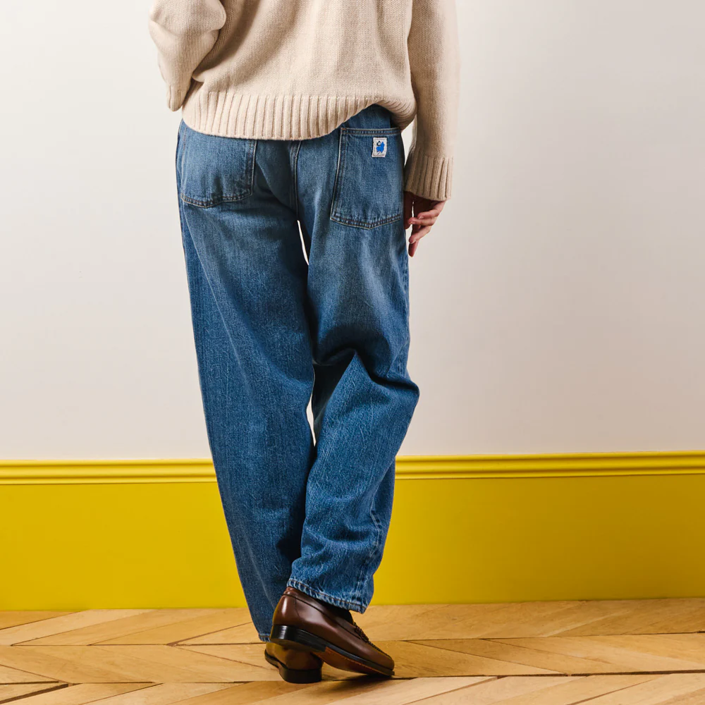 Merci - Jeans Carrot Trèfle - Stonewash - Image 5