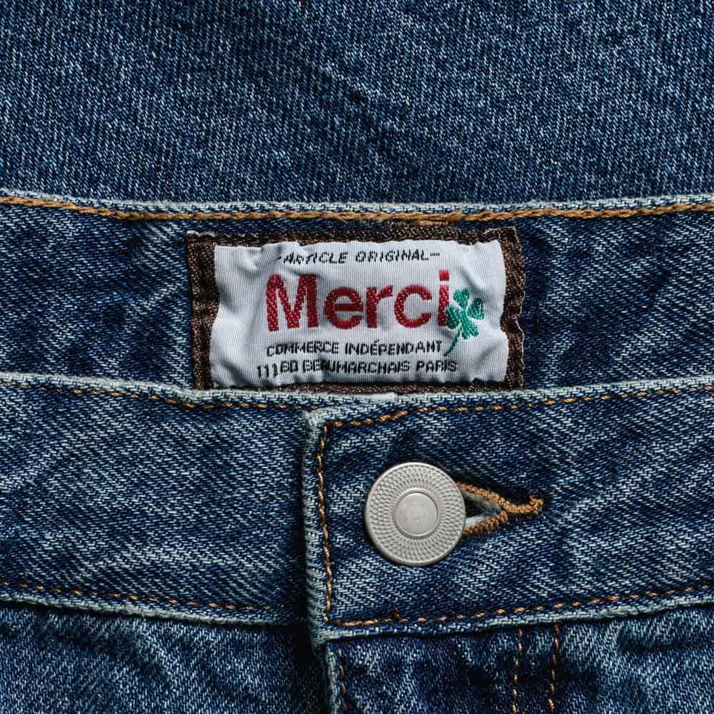 Merci - Jeans Carrot Trèfle - Stonewash - Image 7
