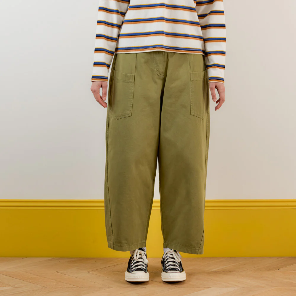 Merci - Pantalon Sofia - Olive - Image 4