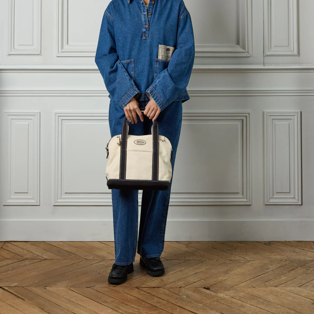 Merci - Paris Bag - Ecru & Noir - Image 3