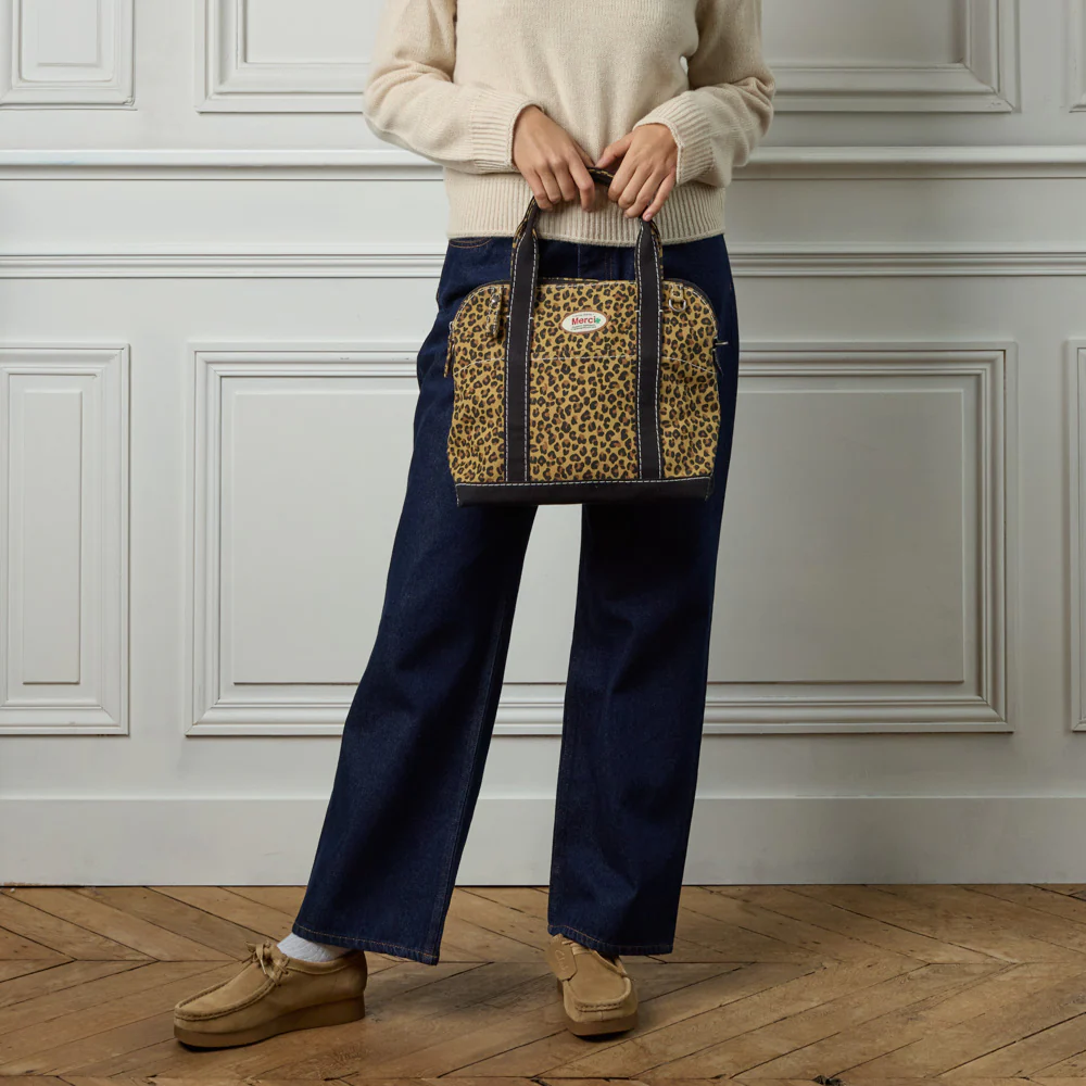 Merci - Paris Bag - Leopard & Noir - Image 2
