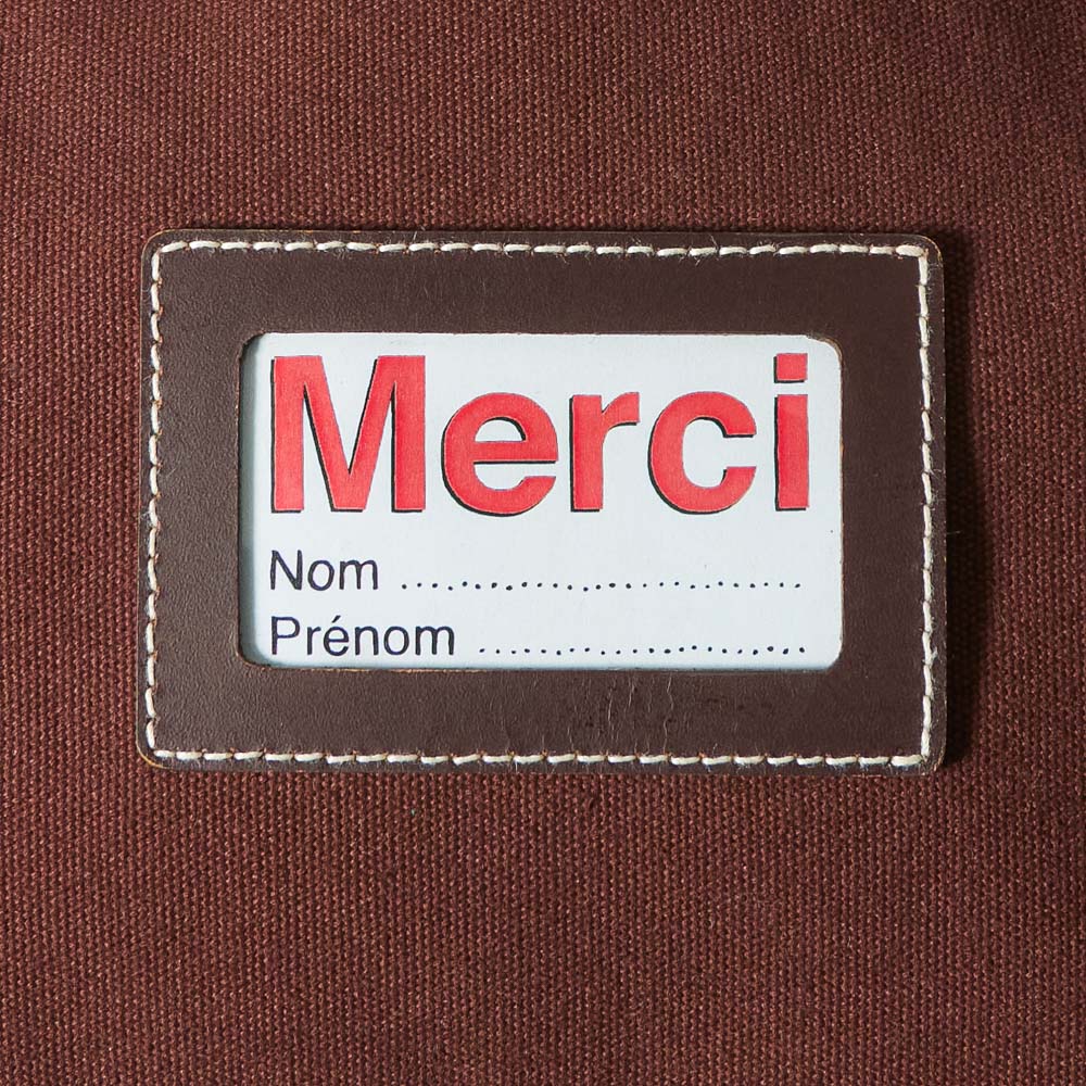 Merci - Pochette Messenger - Marron - Image 6
