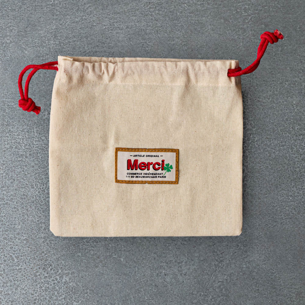 Merci - Porte Carte Ă Rabat - Jaune - Image 7